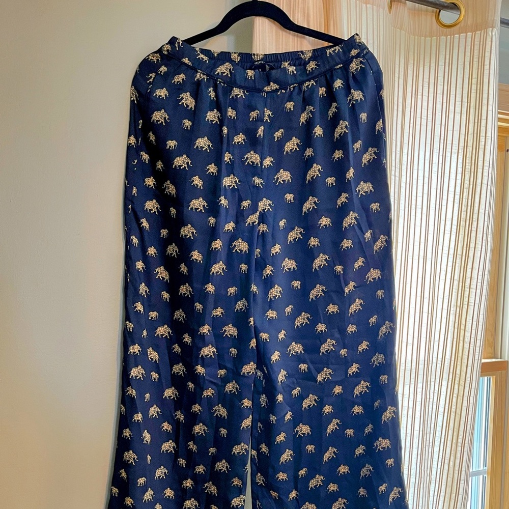 Forever 21 Silk Elephant Pants